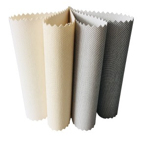 China Waterproof Curtain Sunscreen Shade Fabrics for Roller Blinds Windows Components 5000 – 1% Openness