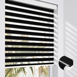 100% Polyester Zebra Fabric Named Day And Night Semi-blackout Zebra Roller Blinds Fabric For Home And Hospital Of Zebra Fabric