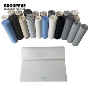 Wholesale 5% Openness Anti-UV Motorized Roller Sunscreen Fabric For Home Decor