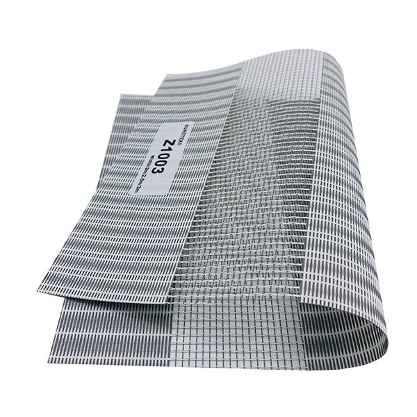 100% Original Factory Latest Sunscreen Curtain Fabric - China Superior Manual External Ball-Chain Duo Zebra Roller Blinds with Decorative Design – Groupeve