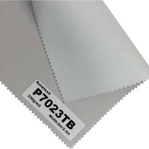 Hot sale Factory China Home Decor 100% Polyester Shangri-La Blinds Triple Shades Venetian Blinds Transparent Roller Blind Fabric