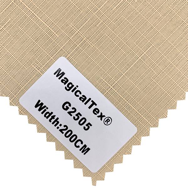 Popular Design for Sichuan Zebra Roller Blind Fabric - Curtain Fabric Semi Blackout Fabric White Coating – Groupeve