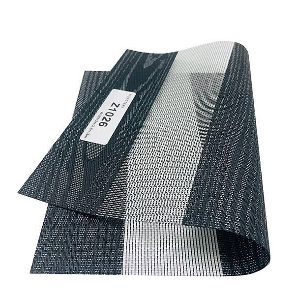 OEM/ODM Manufacturer Dubai Sunscreen Curtain Fabric - Dim out Sun Shading 65% PVC 35% Multicolor Polyester Sunscreen Zebra Blind Fabric – Groupeve