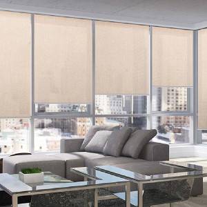 Super Lowest Price China New Style Sunshine Fabric Curtains Sunscreen Roller Blinds Fabric Stock