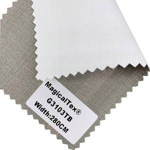 One of Hottest for China White Window Curtain Roller Blind Sunscreen Mesh Fabric
