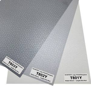 High Quality Anti-UV PVC Curtain Fiberglass Blackout Fabric