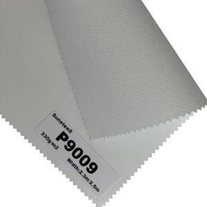 High-Quality Blackout Roller Blinds Fabrics 100% Polyester Sunetex P9000