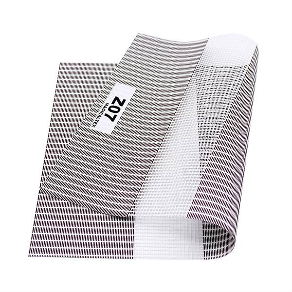 2018 wholesale price Fiberglass Fabric For Shopping Mall - Outdoor Manual Zebra Sun Screen Roller Blind Sunscreen Blinds Fabrics – Groupeve