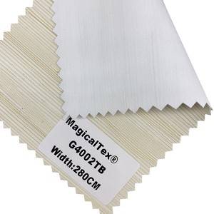 Wholesale China Promotion Fabric 100% Blackout Same Backing Window Sunscreen Roller Blind Fabric