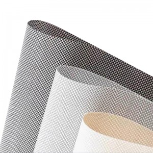 Ultraviolet-Proof Jacquard Sunscreen Fabric Roller Blind Fabric for Window Good Quality