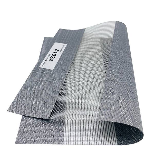 OEM/ODM Manufacturer Dubai Sunscreen Curtain Fabric - Semi Blackout Four Layer Sun Shading Sunscreen Zebra Fabric for Roller Blinds Fabric – Groupeve