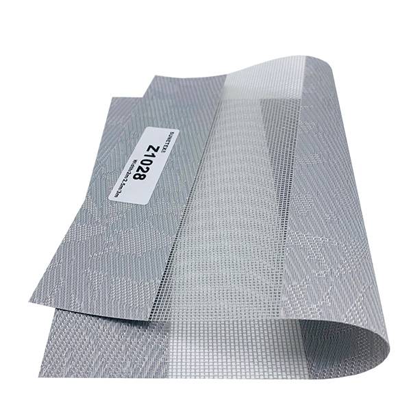 Fixed Competitive Price Polyester Zebra Stretch Fabric - Semi Blackout Sunscreen Sun Shading Zebra Roller Blind Fabric – Groupeve