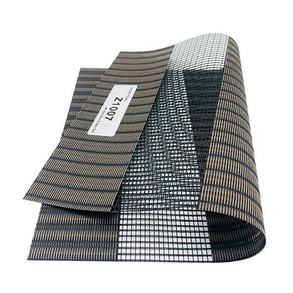 Top Suppliers Twill Sunscreen Roller Blind Fabrics - Semi Blackout Zebra Roller Blinds Four Layer Sun Shading Fabric – Groupeve