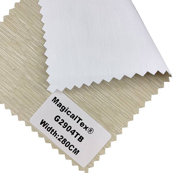 Manufacturer for Horizontal Outdoor Blinds Fabric - Sunshade Blinds Linen Fabrics Blackout Polyester – Groupeve