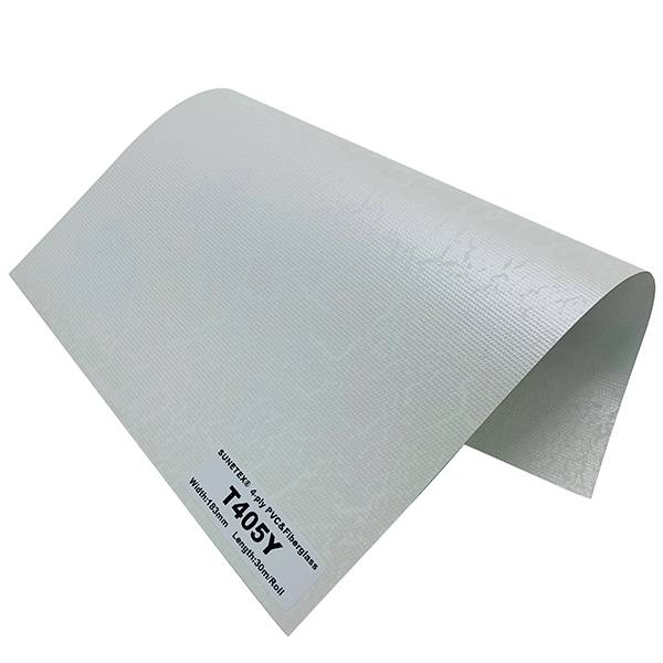 OEM Customized Window Pleated Shade Blinds Fabric - Top Quality PVC Coated Fiberglass Blackout Fabric For Office – Groupeve