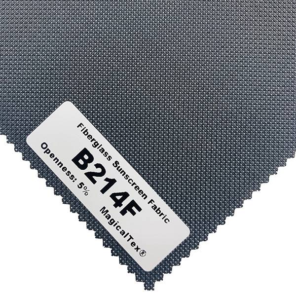 High Performance 1.83m Width Fiberglass Fabric - Transparent Fiberglass Sunscreen Fabric 5% Openness – Groupeve