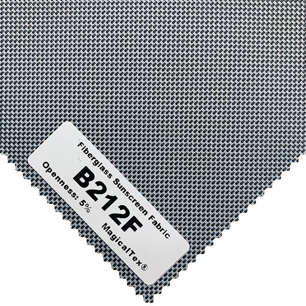 High Quality Polyester Blackout Fabric - Waterproof Exterior Fiberglass Sunscreen Fabric 5% Openness – Groupeve