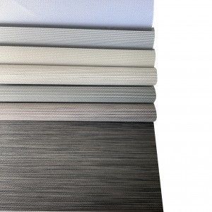 Best Quality 100% Polyester Blackout 3m Width Day And Night Roller Fabric For Window Treatment