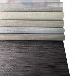 Wholesale Custom 100% Polyester Full Shading Rainbow Roll Up Blinds For Window Treatment