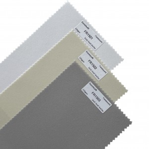 High Quality 100% Polyester FR Translucent Roller Blind Fabric With Cheap Price