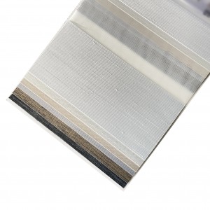 Hot Sale Double Sheer Elegance 100% Polyester Blackout Roller Blinds Fabrics For Window Decor