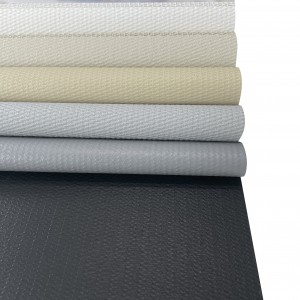 High End 100% Polyester Semi-Blackout Day And Night Roller Blinds Fabrics For Window Treatment