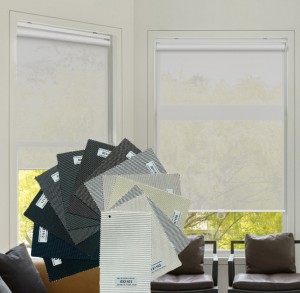 Kiváló minőségű napvédő rolók 1%-os nyitottsággal a szállodai ablakok napvédő szövetéhez