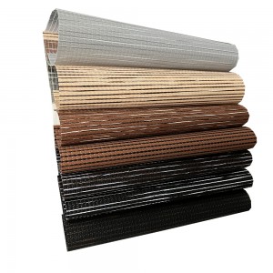100% Polyester Fabric Roll Semi Blackout Roller Blinds For Window Fabric Shades Shutters