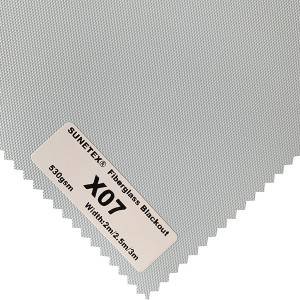 UV Protect Blackout Fiberglass Fabric 40% Fiberglass And 60% PVC