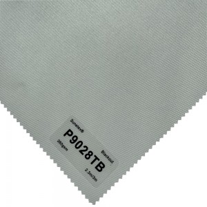 Ohun ọṣọ ile 100% Polyester Blackout Roller Shades Fabrics For Window