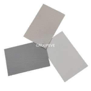 Hot Selling 1% Openness Sunscreen Fabric For Office And Project Fireproof And Waterproof Roller Fabric Sunscreen Fabric