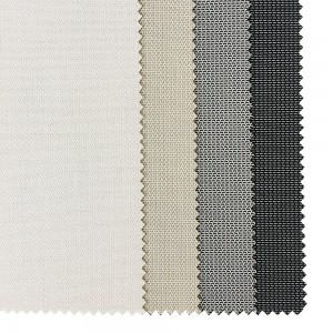 FR Sunscreen Roller Blind Fabric For Window Treatment