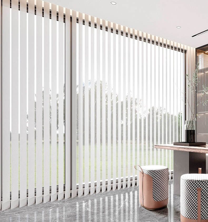 Maintenance and cleaning of vertical blinds