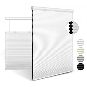 Groupeve's Cordless Blackout Cellular Shades le Customizable Honeycomb Window Blinds & Shades for Your Home