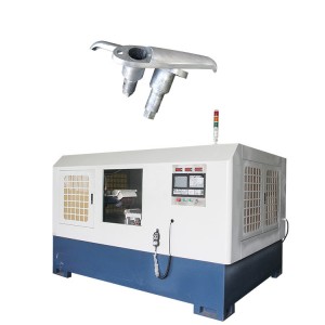 CNC Rotary table with axis multifunctional watering & waxing system polishing & grinding smart industrial machine for hardware tooling crafts and irregular shapes on mirror or matt finish