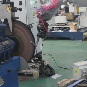 Fully automatic abb robot arm one stop polishing with 4 belt & 2 wheels