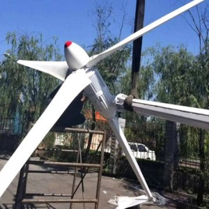 3KW off/on-grid working system wind turbine