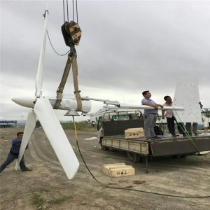 5KW off/on-grid working system wind turbine