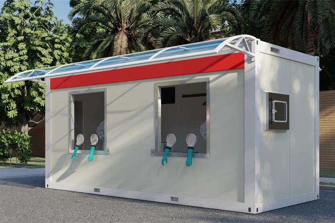 High Quality Mobile Container House Pricelist –  Covid-19 Emergency Modular Hospital & Inspection Container House – GS Housing