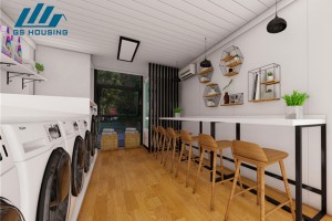 Nowy projekt domu modułowego z pralnią