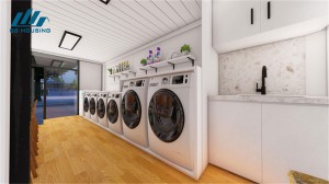 Модулна къща за пране с нов дизайн