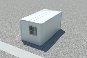 Многофункциональные контейнерные дома с плоской упаковкой