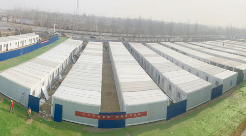 Casa di Container-Ospedale temporaneu per a situazione epidemica di Hebei in Cina