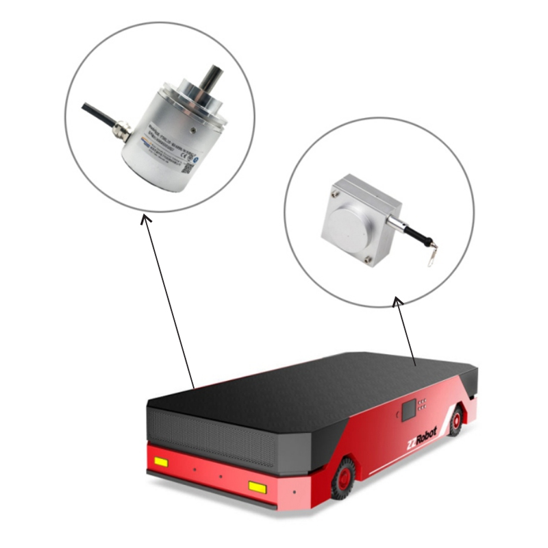 Application of Gertech encoder in heavy-duty AGV vehicle