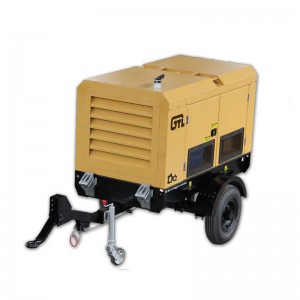 Factory made hot-sale Air Compressor Without Electricity - Portable 185cfm 8bar Compressor Diesel Engine Driven Screw Air Compressor for Drilling – GTL