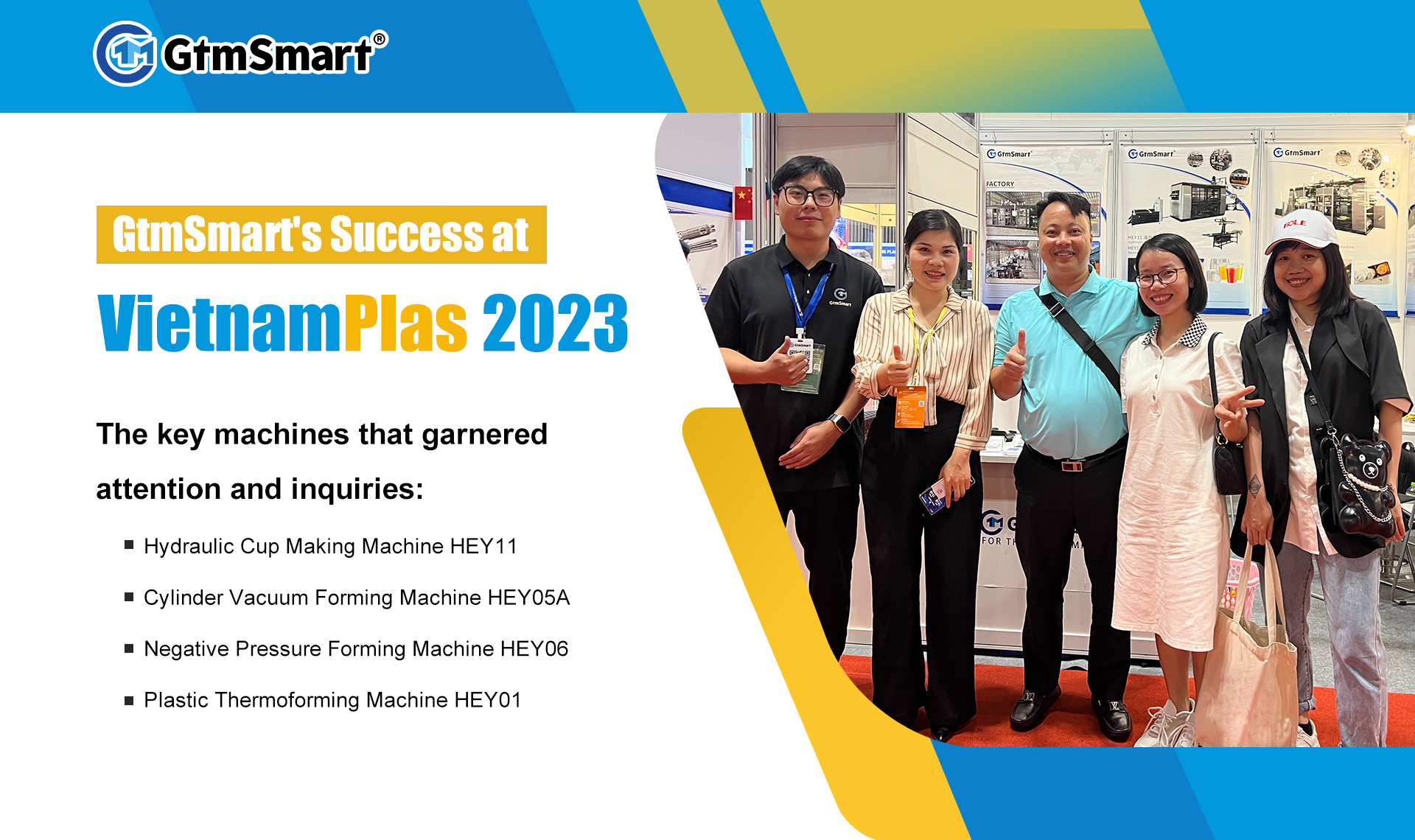 GtmSmart panākumi izstādē VietnamPlas 2023