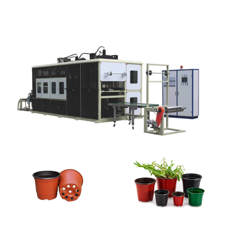 Automatic Plastic Flower Pot Thermoforming Machine HEY15B-3
