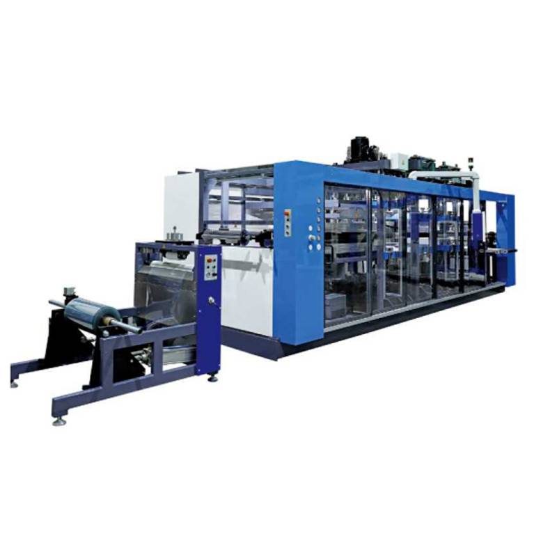 Četru staciju liela PP plastmasas termoformēšanas mašīna HEY02