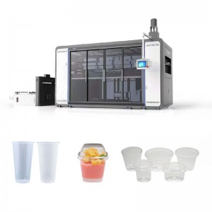Долна цена Кина Формирање машини Направете машина за еднократна употреба пластична чаша Цена
