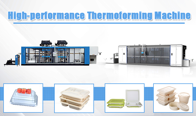 Stroj za termoformiranje visokih performansi